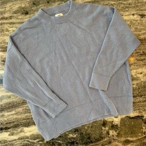 Aerie Light Blue Crewneck Sweater Size Women’s Large